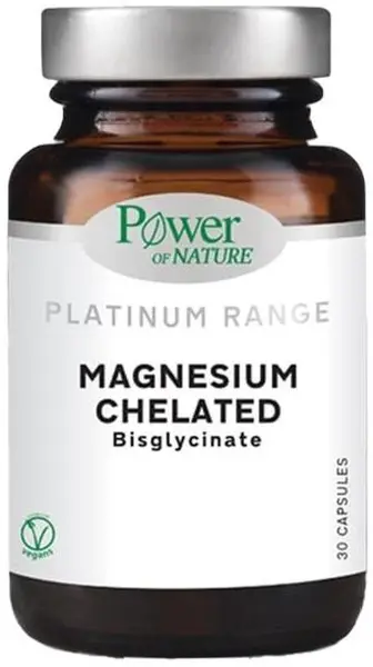 Platinum Range Magnesium Chelated - 30 capsule, Power of Nature