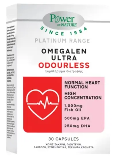 Platinum Range Omegalen Ultra, 30 capsule, Power of Nature