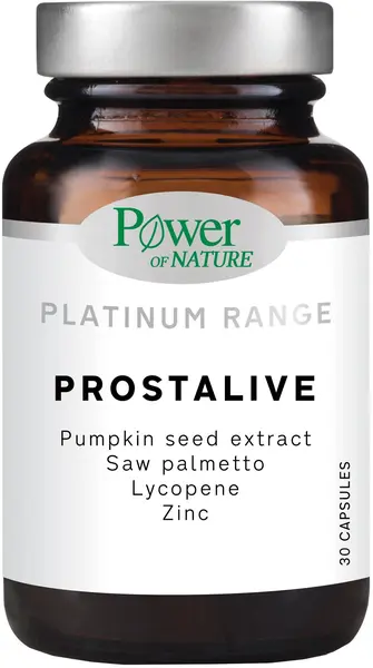 Platinum Range Prostalive - 30 capsule, Puterea Naturii