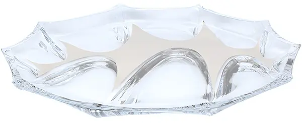 Platou Bohemia 1845 - Calypso Platinum, 33 cm