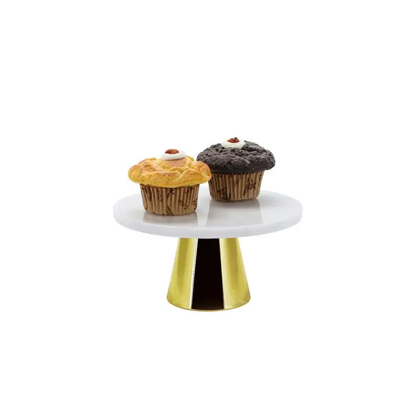 Platou Cu Picior Pentru Tort 22 cm