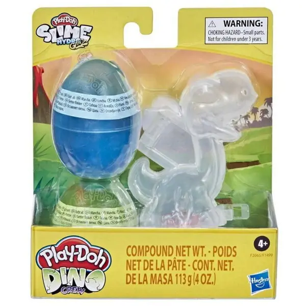 Play-Doh Set de joaca Hasbro Play-Doh - Ou de dinozaur, vrsta 4+, Albastru si Verde