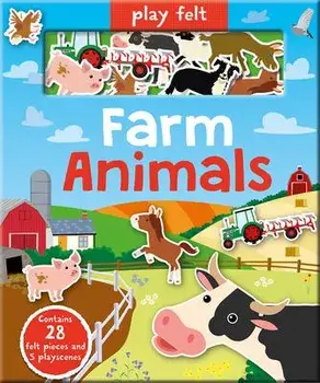 Play Felt: Farm Animals, Hardcover/Amber Lily