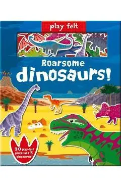 Play Felt Roarsome Dinosaurs! - Amber Lily