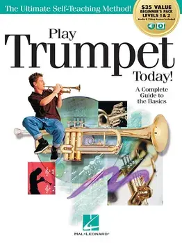 Play Trumpet Today! Beginner's Pack: Method Books 1 & 2 Plus Online Audio & Video, Paperback/Charles Menghini