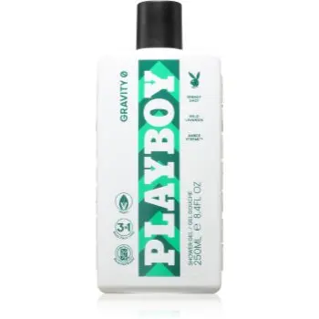 Playboy Gravity 0 gel de duș 3 in 1 pentru bărbați