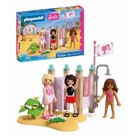 Playmobil - Barbie Cabina de schimb la plaja