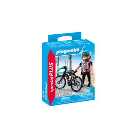 Playmobil-FIGURINA CICLISTUL PAUL