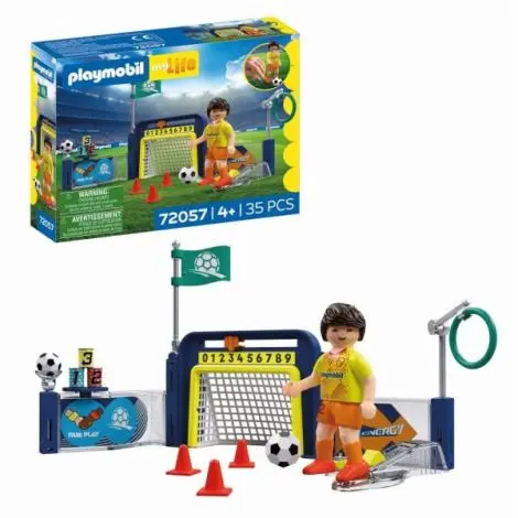 Playmobil - Jucarie de rol arena de antrenament fotbal