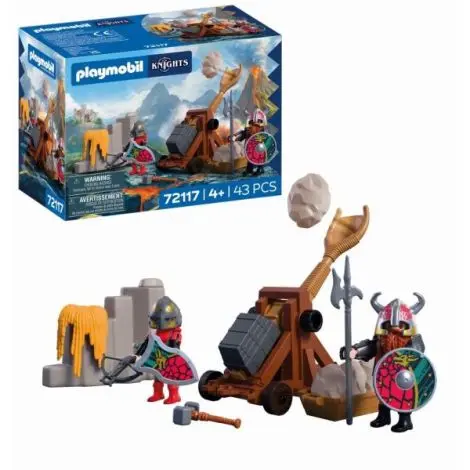Playmobil - Jucarie de rol Catapulta cavalerilor Dragon