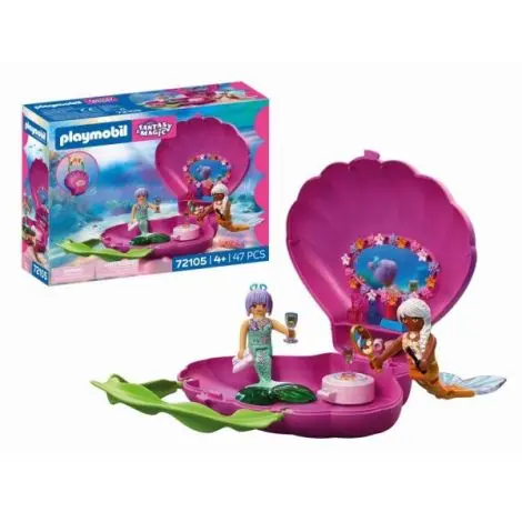 Playmobil - Jucarie de rol Geanta scoica a sirenei