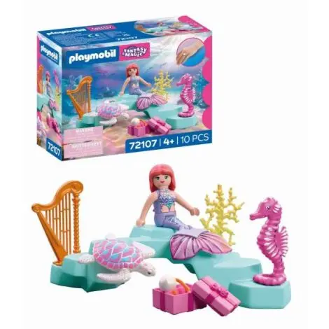 Playmobil - Jucarie de rol Sirena si cadou