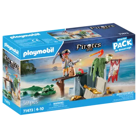 Playmobil-PIRAT CU ALIGATOR