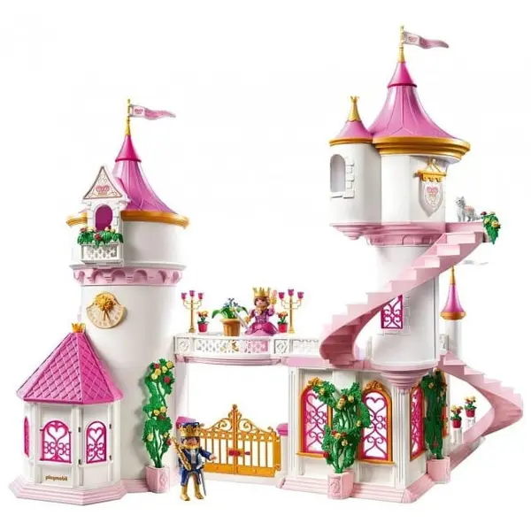 PLAYMOBIL Playmobil Printesa Magica 71845, Castelul Printesei Cu Cuplu Regal, Mulricolor