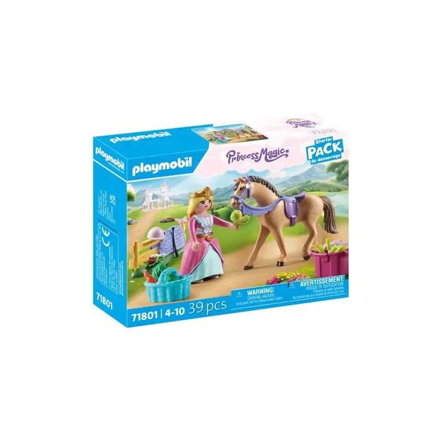 Playmobil PM71801 Set Starter Printesa si Calut