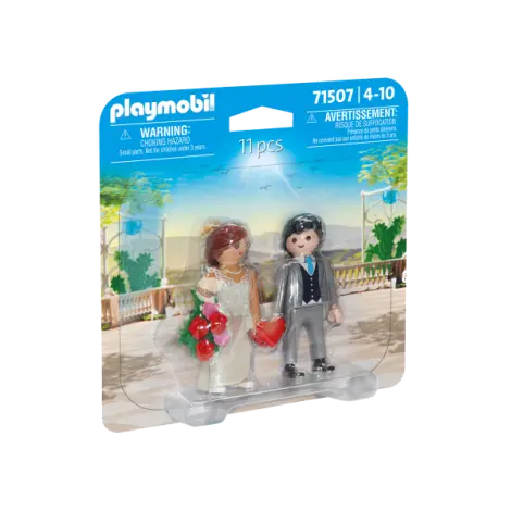 Playmobil-SET 2 FIGURINE CUPLU DE NUNTA