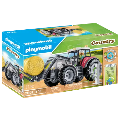 PLAYMOBIL - TRACTOR MARE CU ACCESORII