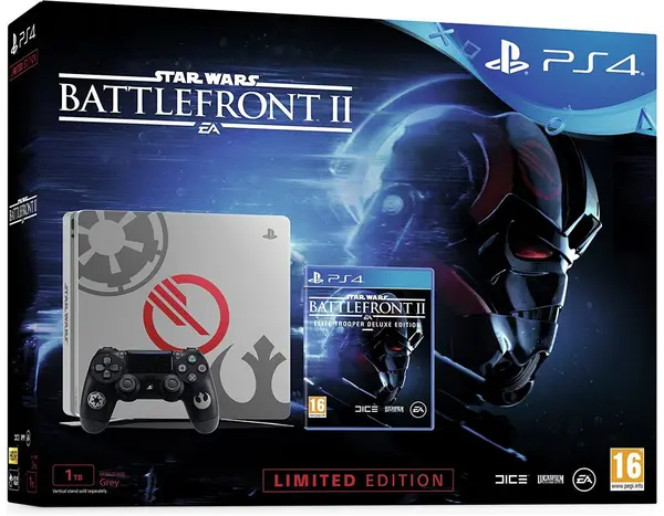 PlayStation 4 Slim 1TB Limited Edition + Star Wars Battlefront II