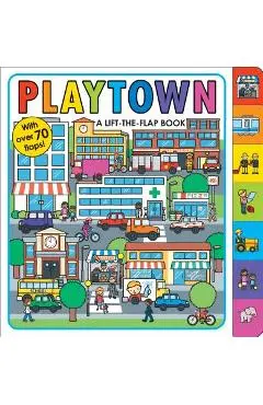 Playtown: A Lift-The-Flap Book - Roger Priddy