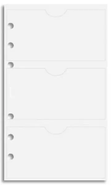 Plic pentru carti de vizita Filofax