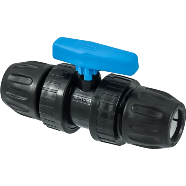 Plimat Robinet Pp Cu Bila 2 X Compresiune,Dimensiune 25 mm,Presiune 10 Bari
