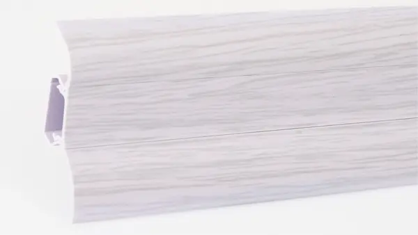 Plinta PVC parchet laminat Korner LP52 2500 x 52 x 26 mm gri argintiu