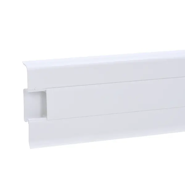 Plinta PVC parchet laminat Korner Siena 80 2500 x 80 x 20 mm alb