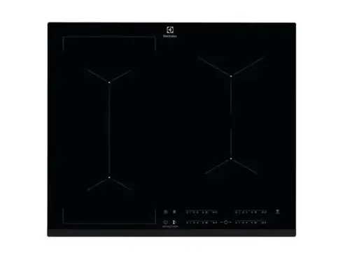 Plita cu inductie Electrolux EIV63443, 7200 W, 590x520 mm, 4 zone de gatit, Functie CleverHeat (Negru)