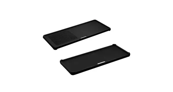 Plita din fonta cu 2 fete neteda si grill 43 x 20,5 cm pentru gratar Monroe Pro 3 Enders 7882