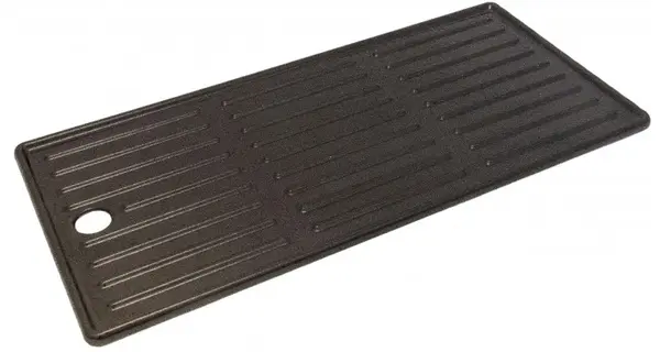 Plita din fonta cu 2 fete neteda si grill 43 x 21 cm Char-Broil 140008