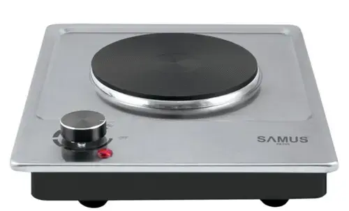 Plita electrica Samus PX301, 1 Arzator, 1500 W (Inox)