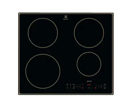 Plita incorporabila Electrolux CIR60430CB, Inductie, 4 Zone de gatit, Conectivitate hota (Negru)