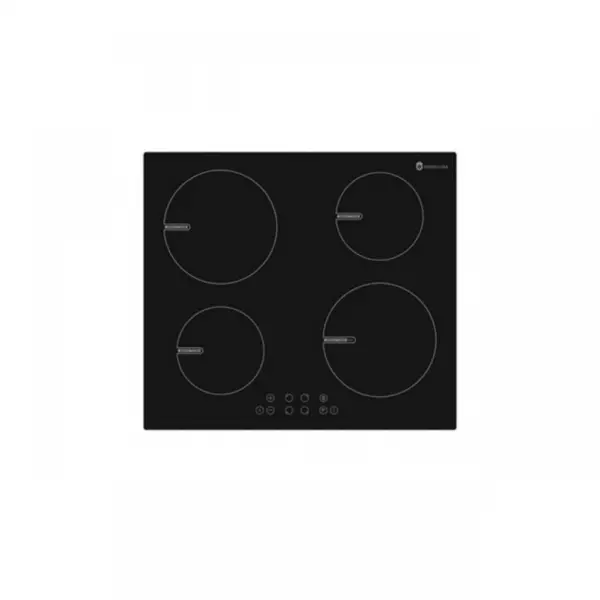 Plita Incorporabila Studio Casa Indra 60 Boost Inductie, 5800 W, 4 Zone, 60 Cm, Sticla Neagra