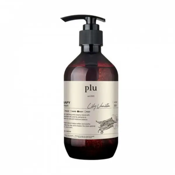 plu - Therapy Body Wash Lily Vanilla, 500ml