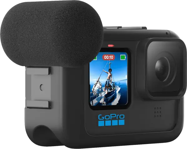 Plugin media GoPro - Media Mod, pentru HERO9/10, negru