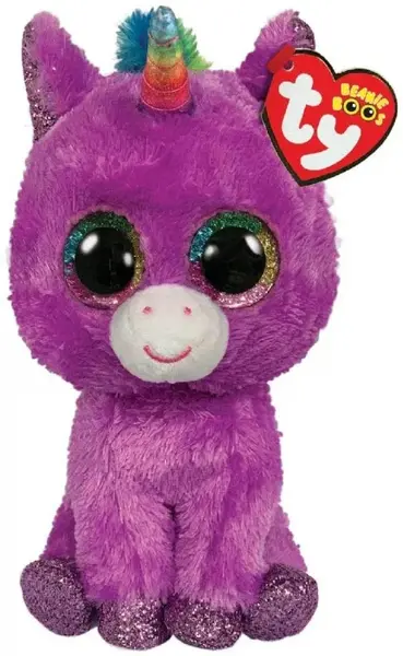 Plus Ty 15cm Boos Unicornul Rosette