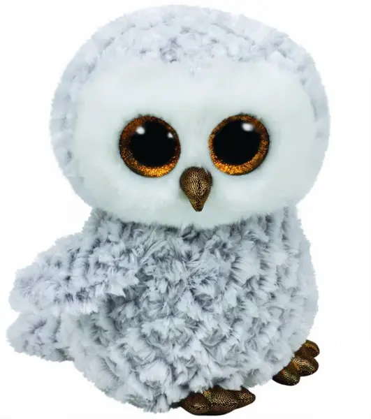 Plus Ty 24cm Boos Owlette Bufnita Alba