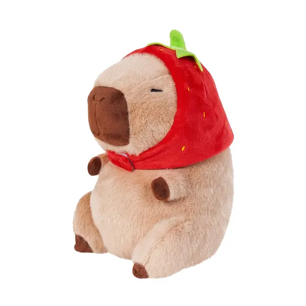 Plush capibara capsuna