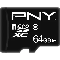 PNY Card de memorie Pny Performance Plus, Micro SDXC,64 GB, Clasa 10