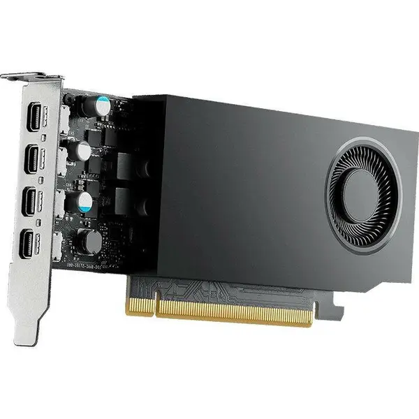 PNY Placa Video PNY NVIDIA RTX A400, 4GB, GDDR6, 64 bit, OEM, PCIE 4.0, 4x mini DP
