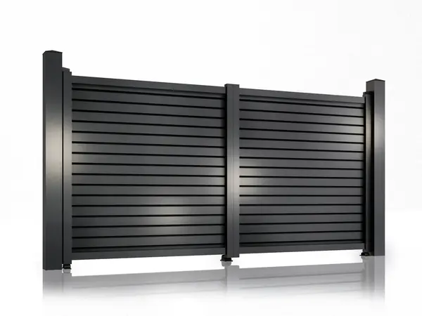 Poarta auto batanta Jaluzea Virtuoso, aluminiu, 3500x1800mm, gri antracit, 50-887/7016