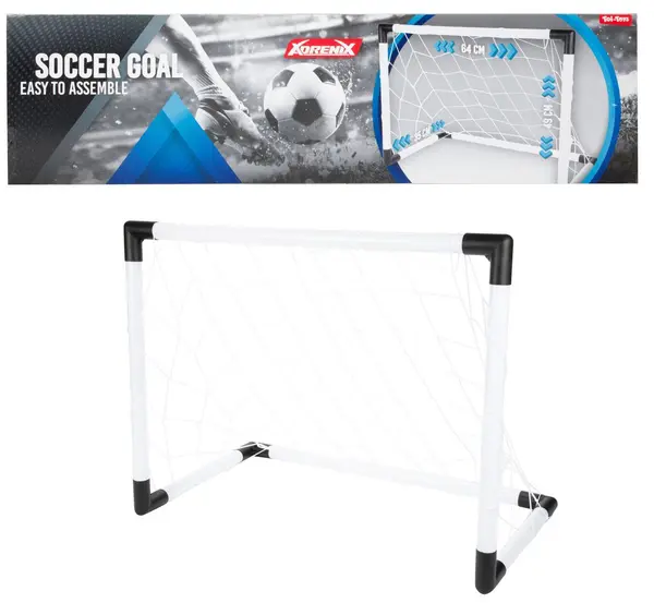 Poartă de fotbal Toi Toys - Adrenix, cu plasă