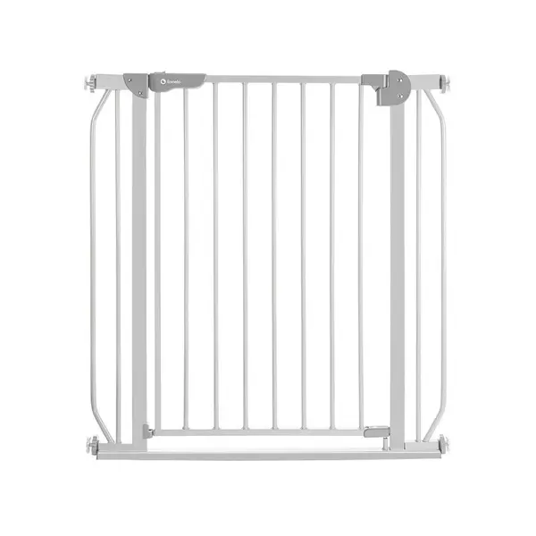 Poarta de siguranta, Lionelo, Truus Slim, Prin presiune, 105 cm, Conform cu standardul european de securitate EN1930, Gri