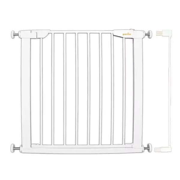 Poarta de siguranta pentru copii extensibila 75-81 cm White