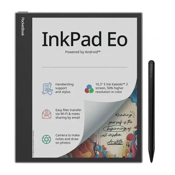 Pocketbook Ebook, PocketBook, InkPad Eo, 10.3 inch, 64GB, 2480 x 1860 px, Gri ceata