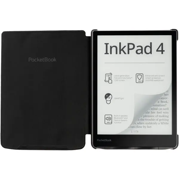 Pocketbook Husa protectie Pocketbook 743 Shell Cover, pentru InkPad 4-InkPad ,Color 2-InkPad Color 3, Colorful Strips