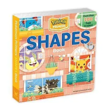 Pokémon Primers: Shapes Book, 4, Board Books/Simcha Whitehill