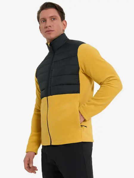 Polar Mens Hiking Combi Fleece Full Zip