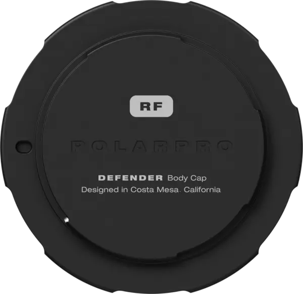 PolarPro Body Cap Canon RF Mount Slate