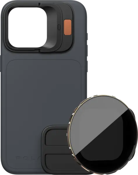 PolarPro Kit - LiteChaser iPhone 15 Pro Case Ocean + VND 3-5 Filter